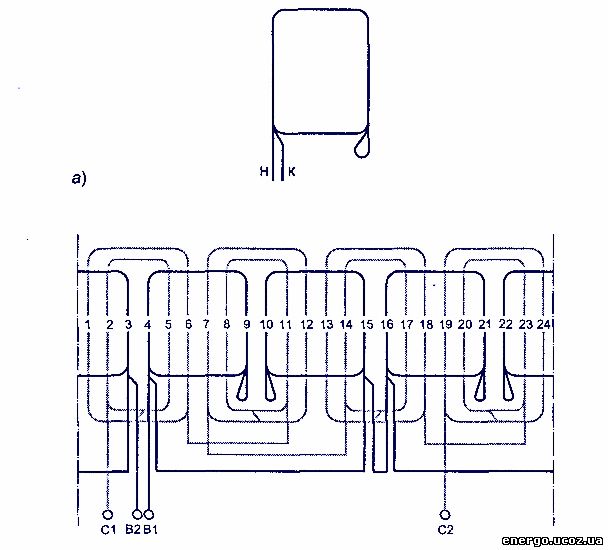 Деталировка (схема запчастей) поршневого компрессора FIAC модель AB335